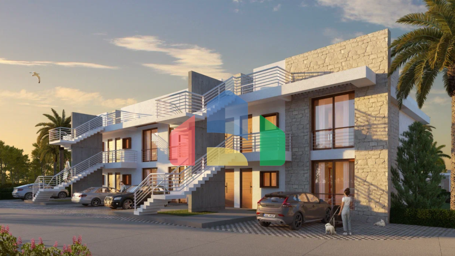 4 - комнатная квартира 125 м2 в новом роскошном комплексе рядом с морем