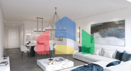 3-комнатная квартира 80 м2 в новом комплексе у подножия гор район Эсентепе