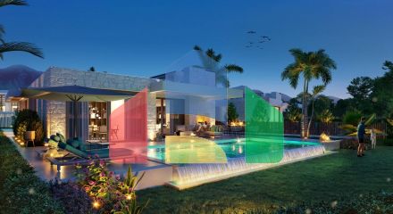 3-room apartment 90 m2 in a new complex in Esentepe