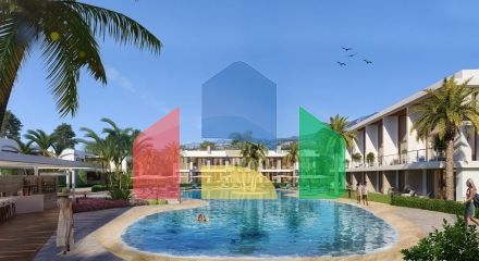 3-room apartment 90 m2 in a new complex in Esentepe