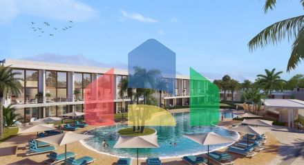3-room apartment 90 m2 in a new complex in Esentepe