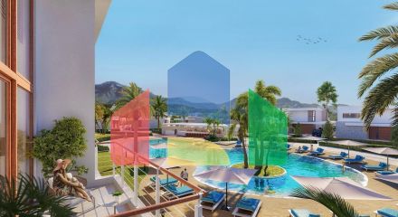 3-комнатная квартира 90 м2 в новом комплексе в Эсентепе