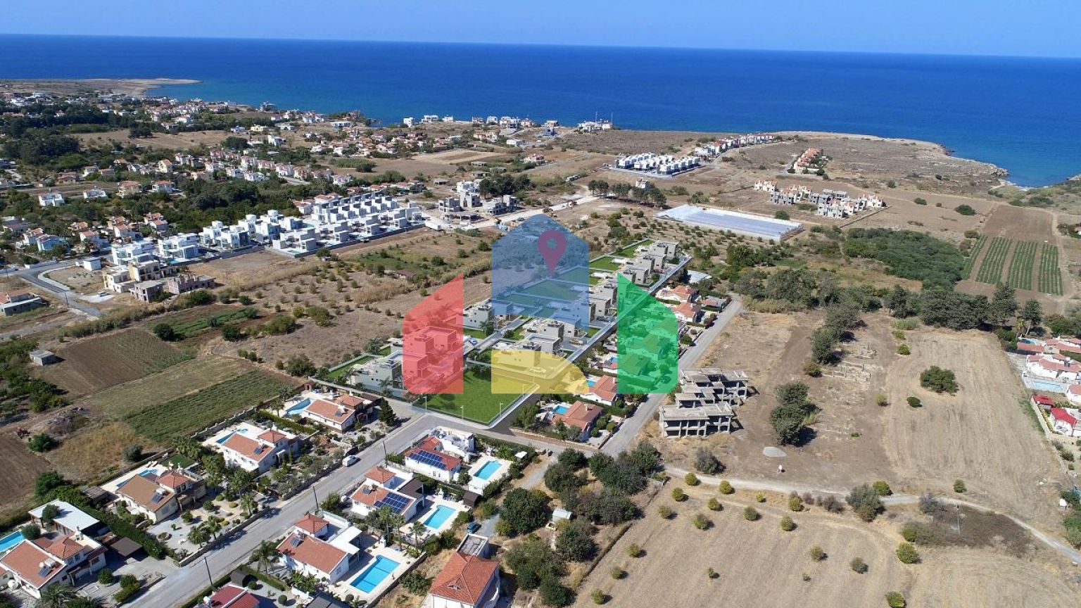 Cовременная вилла 139 м2 c бассейном в Каршияке