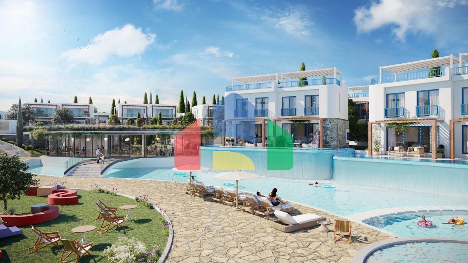 3-комнатная квартира 71м2 с собственным садом и террасой 10 м2 в Лапте