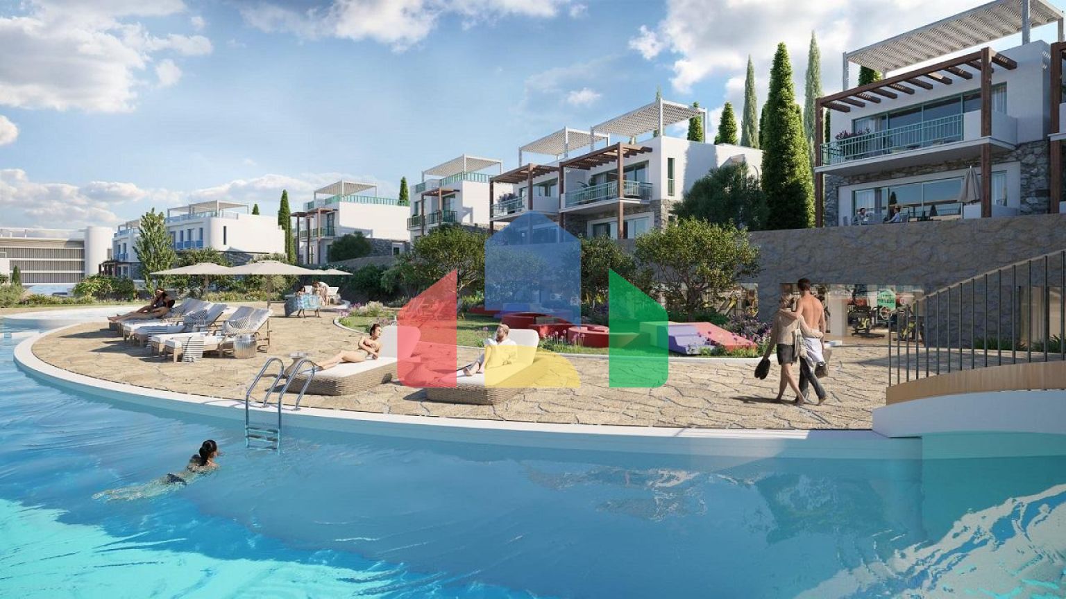 3-комнатная квартира 71м2 с собственным садом и террасой 10 м2 в Лапте