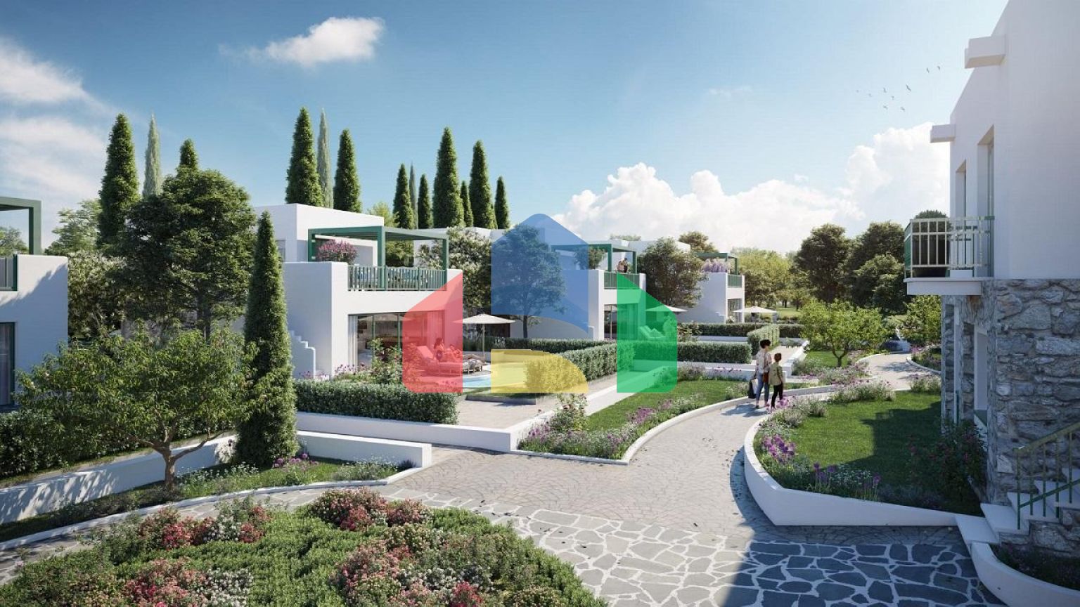 3-комнатная квартира 71м2 с собственным садом и террасой 10 м2 в Лапте