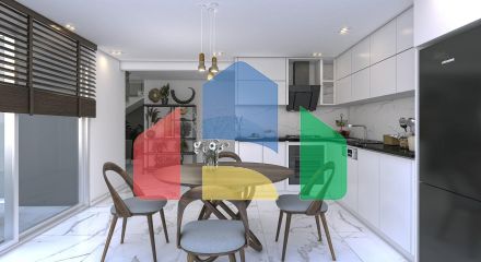 3 - комнатные апартаменты 106 м2 с большой террасой 38 м2 в уютном комплексе (Алсанджак) 3 - комнатные апартаменты 106 м2 с большой террасой 38 м2 в уютном комплексе (Алсанджак)