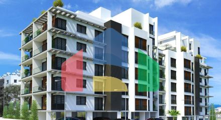 4-комнатная квартира  (Пентхаус 165 м2 ) с террасой 35 м2 в Кирении