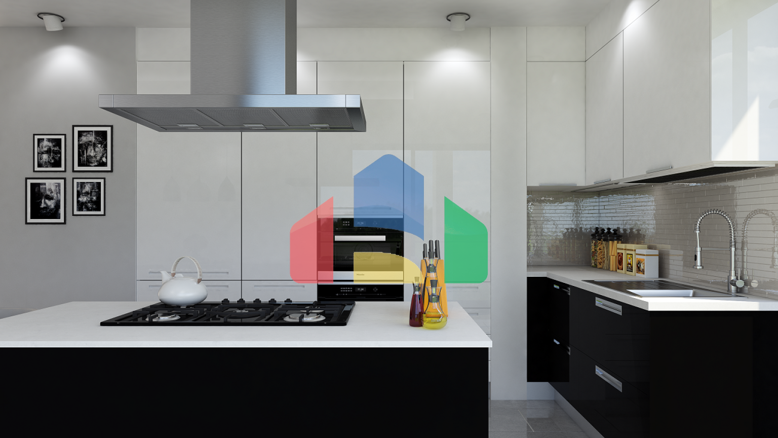 4-комнатная квартира  (Пентхаус 165 м2 ) с террасой 35 м2 в Кирении