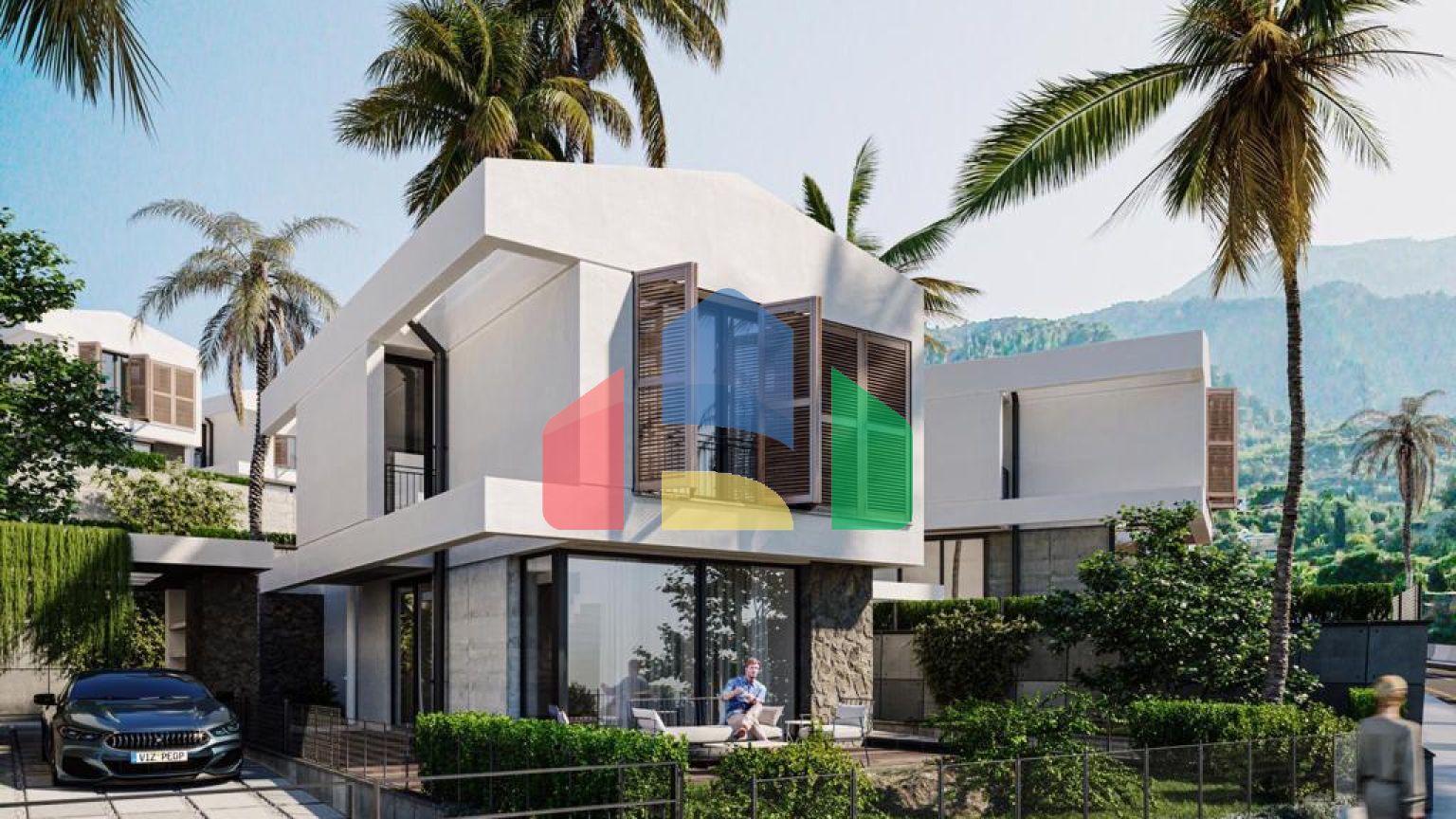 Вилла 3+1 Duplex 175 м2 в новом комплексе в Алсанджаке