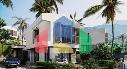 Вилла 3+1 Duplex 175 м2 в новом комплексе в Алсанджаке Вилла 3+1 Duplex 175 м2 в новом комплексе в Алсанджаке