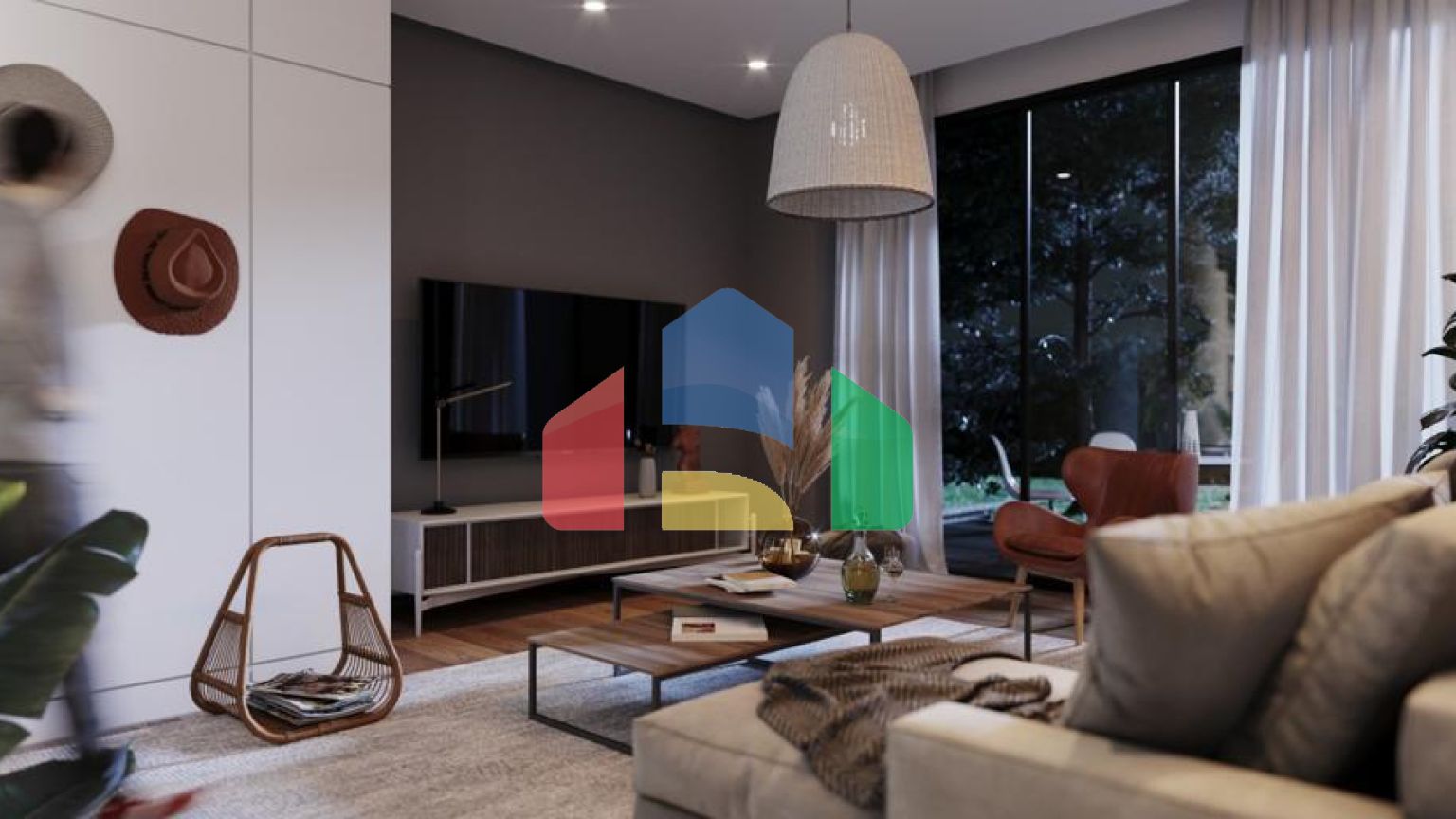 Вилла 3+1 Duplex 175 м2 в новом комплексе в Алсанджаке