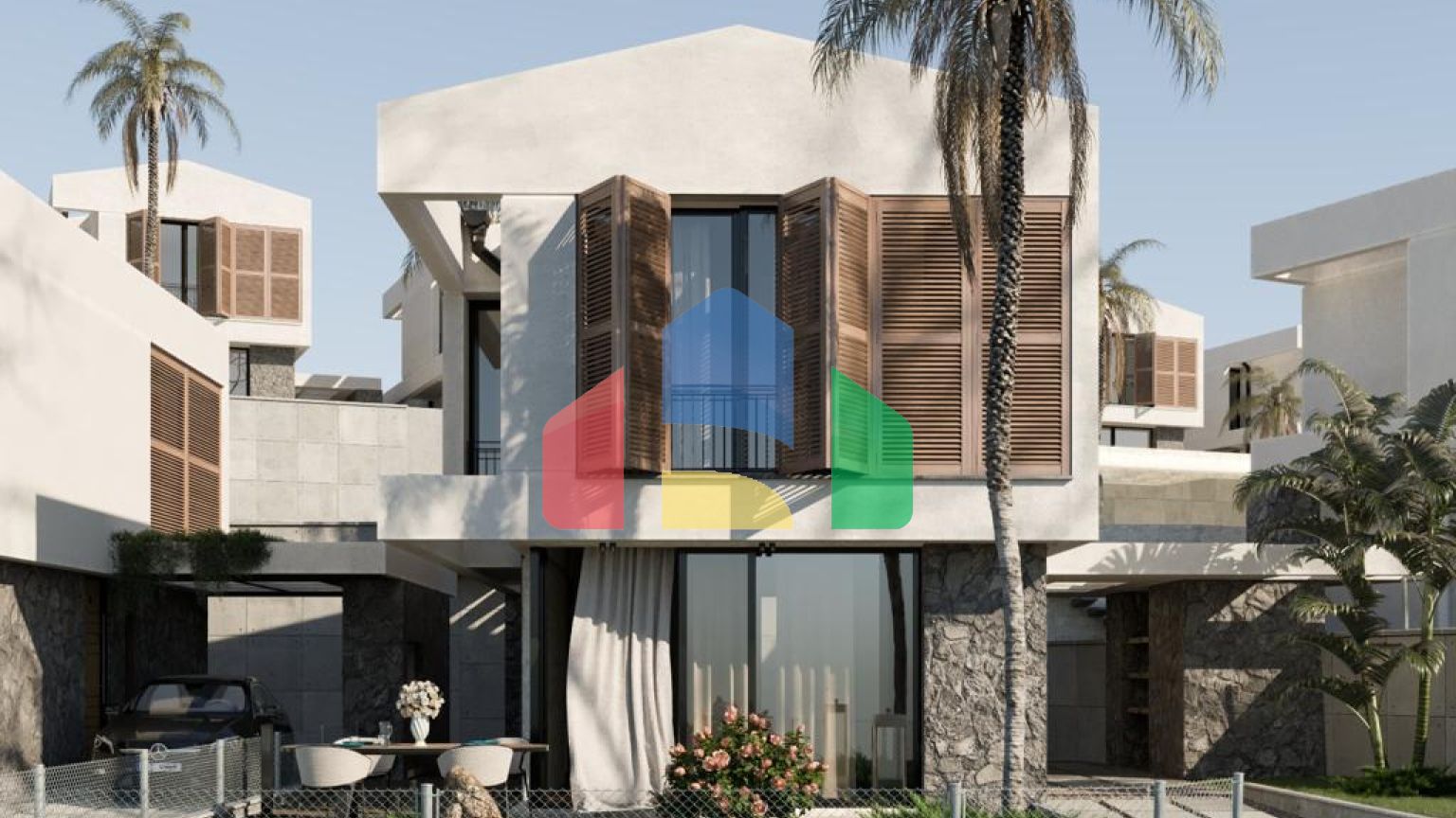 Вилла 3+1 Duplex 175 м2 в новом комплексе в Алсанджаке