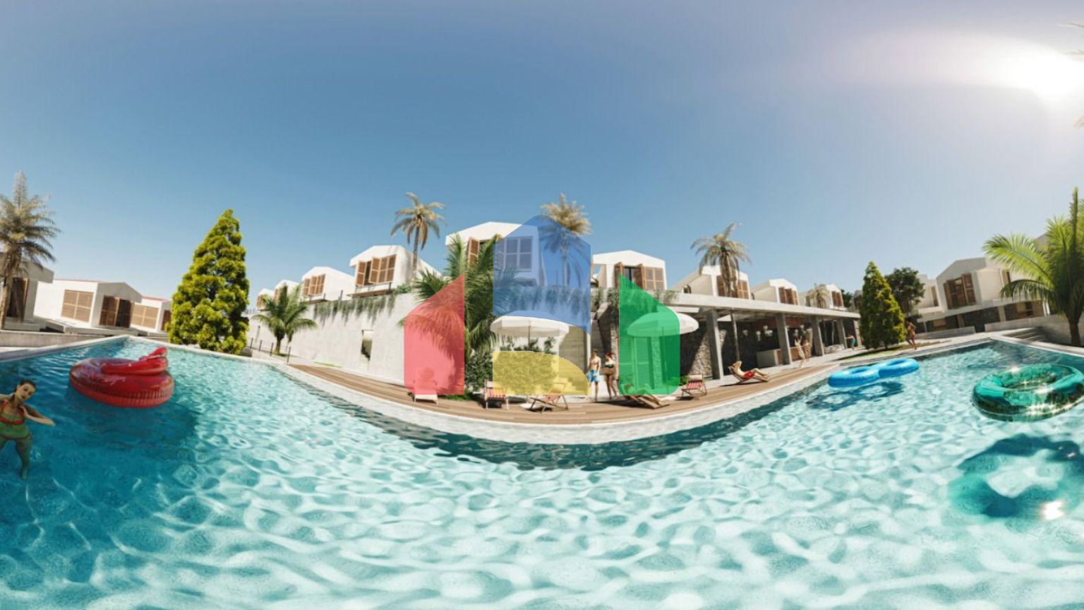 Вилла 3+1 Duplex 175 м2 в новом комплексе в Алсанджаке