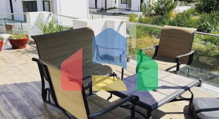 4-х комнатная вилла 160 м2 в красивом комплексе в Алсанджаке