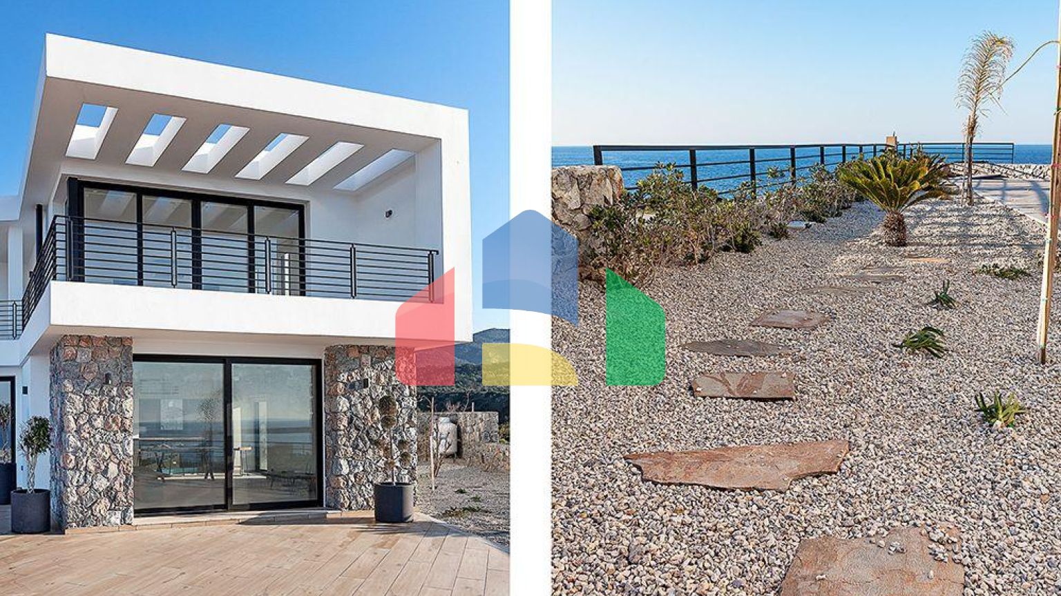 Современная четырехкомнатная вилла 180 м2 в комплексе на первой линии от моря