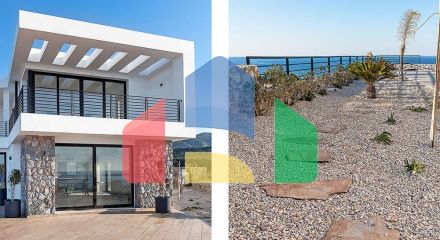 Современная четырехкомнатная вилла 180 м2 в комплексе на первой линии от моря