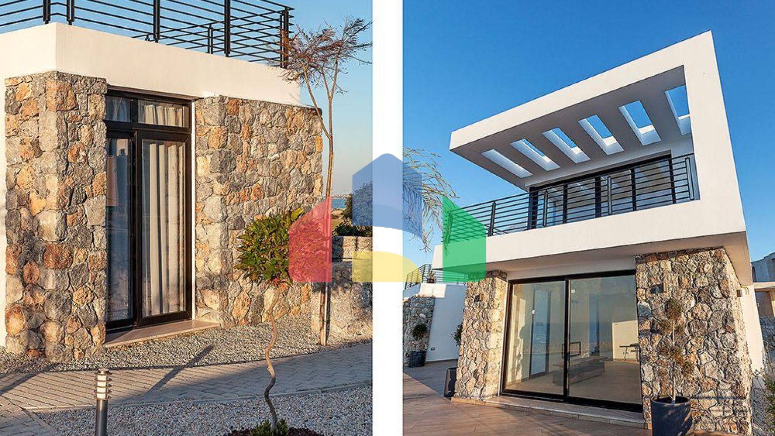 Современная четырехкомнатная вилла 180 м2 в комплексе на первой линии от моря