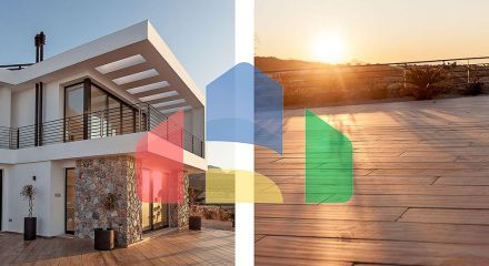 Современная четырехкомнатная вилла 180 м2 в комплексе на первой линии от моря