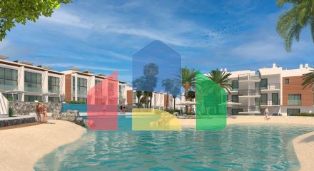 Апартаменты 2+1  Loft  (135м2) в роскошном комплексе у моря  
