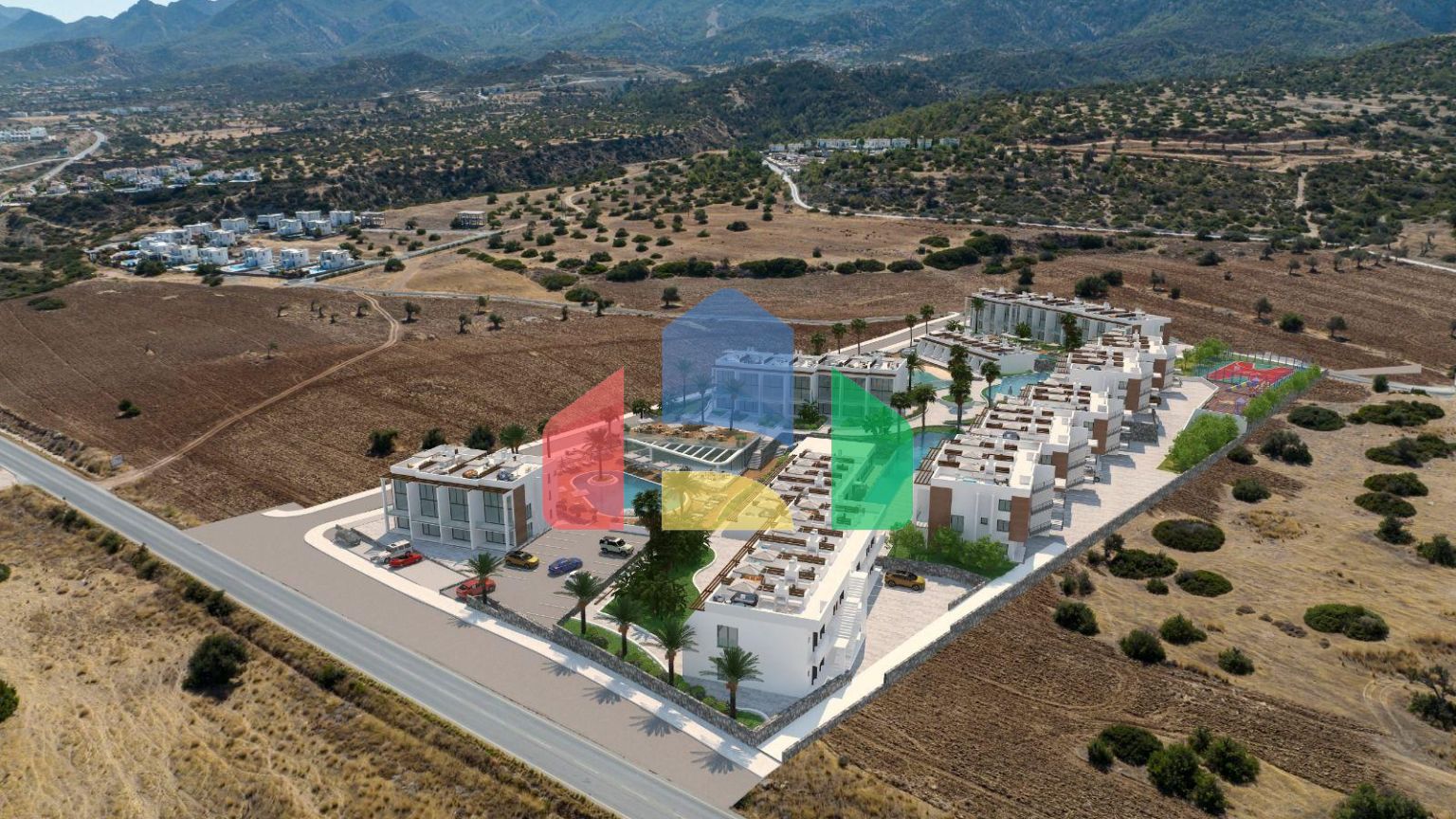 Апартаменты 2+1  Loft  (135м2) в роскошном комплексе у моря  