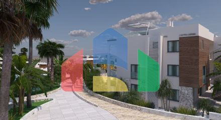 Апартаменты 2+1  Loft  (135м2) в роскошном комплексе у моря  