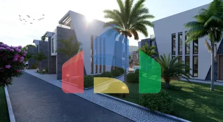 Таунхаус 2+1 (128 м2) с садом (46 м2) в новом комплексе в Лапте