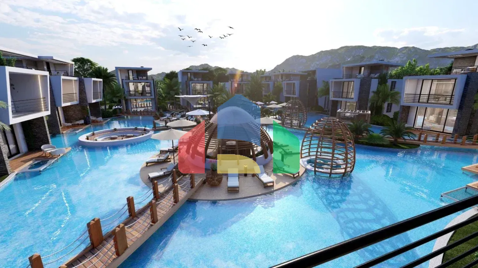 Таунхаус 2+1 (128 м2) с садом (46 м2) в новом комплексе в Лапте