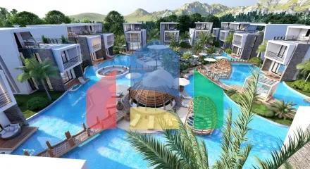 Таунхаус 2+1 (128 м2) с садом (46 м2) в новом комплексе в Лапте