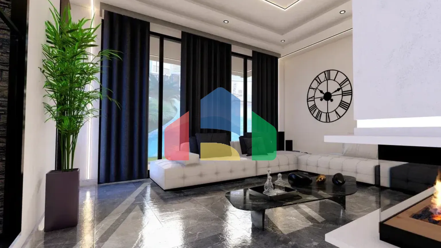 Таунхаус 2+1 (128 м2) с садом (46 м2) в новом комплексе в Лапте