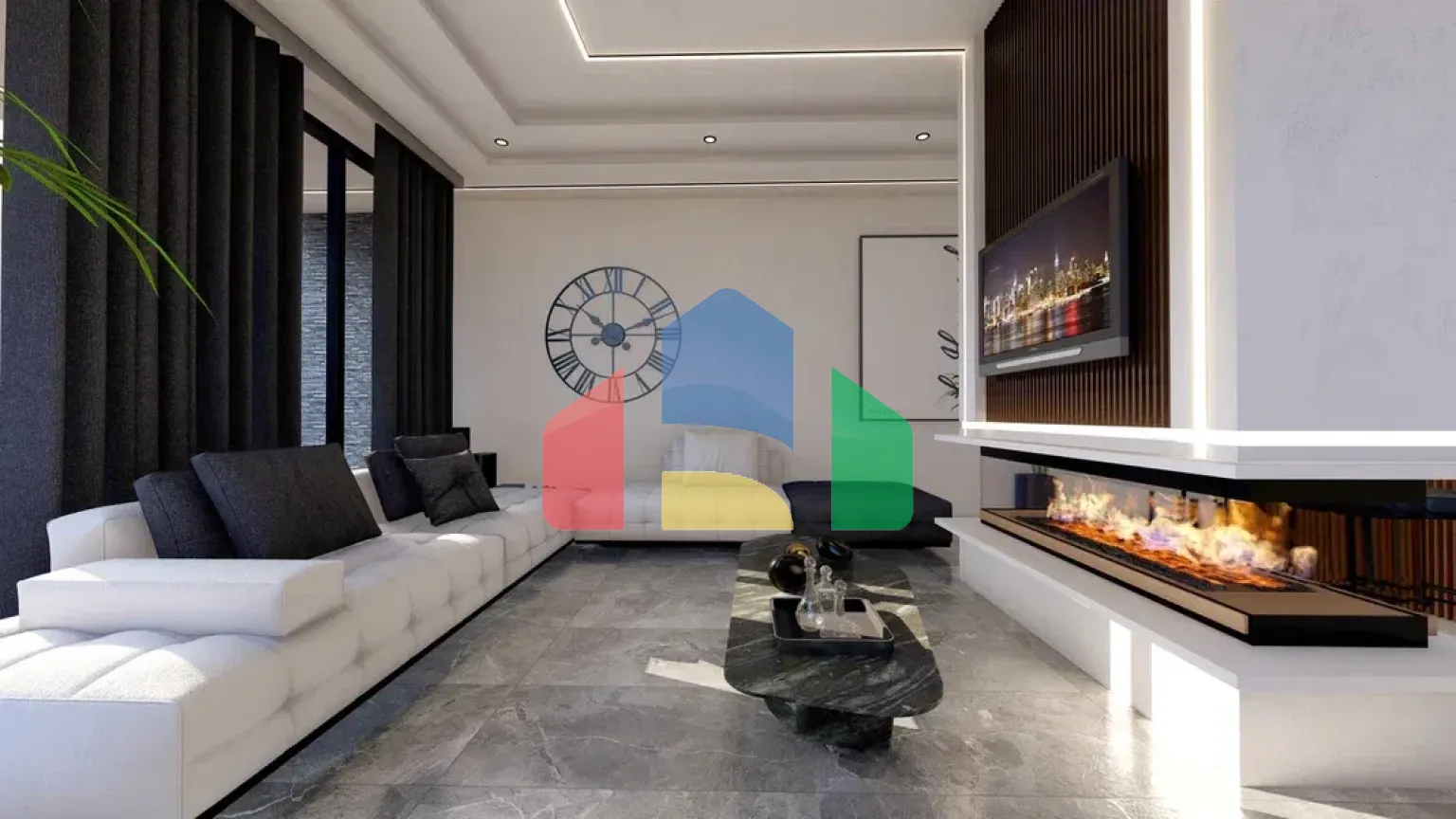 Таунхаус 2+1 (128 м2) с садом (46 м2) в новом комплексе в Лапте