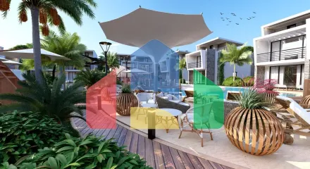 Современная вилла 2+1 (120 м2) с садом (73 м2) в новом комплексе в Лапте Современная вилла 2+1 (120 м2) с садом (73 м2) в новом комплексе в Лапте