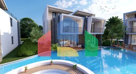 Современная вилла 2+1 (120 м2) с садом (73 м2) в новом комплексе в Лапте Современная вилла 2+1 (120 м2) с садом (73 м2) в новом комплексе в Лапте