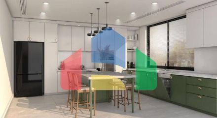 4-room villa 218 m2 in the Edremit area