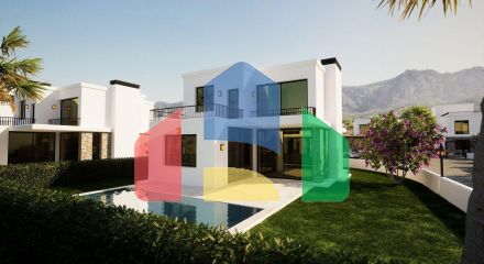 4-room villa 218 m2 in the Edremit area