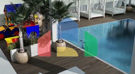 Трехкомнатные апартаменты 90м2 с садом в новом комплексе в Эсентепе Трехкомнатные апартаменты 90м2 с садом в новом комплексе в Эсентепе