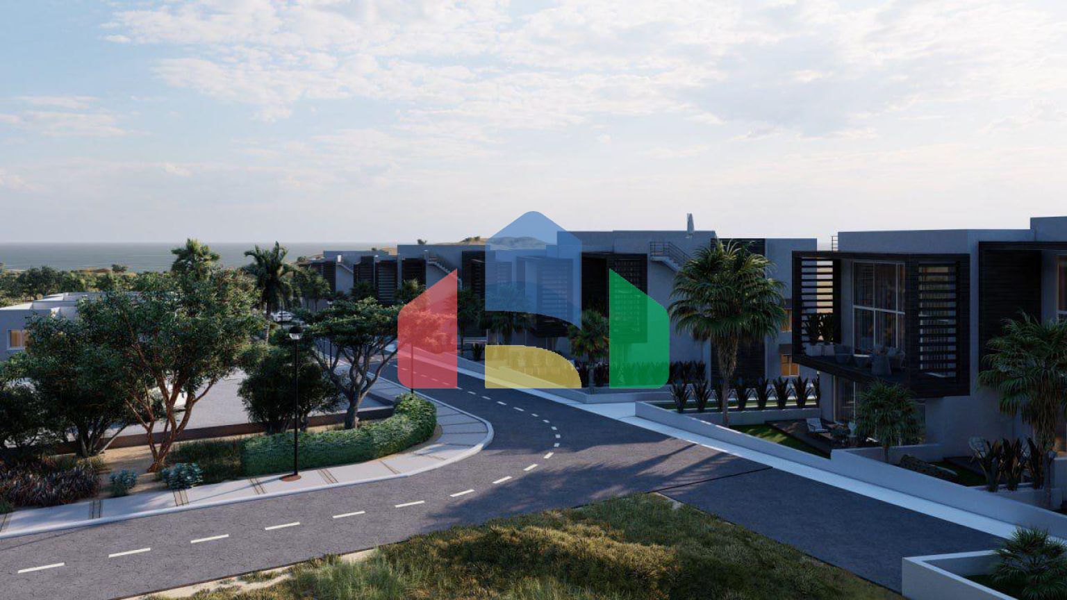 Трехкомнатные апартаменты 90м2 с садом в новом комплексе в Эсентепе