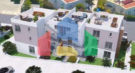 4-комнатная квартира Loft 114 м2 в красивом комплексе в Эсентепе