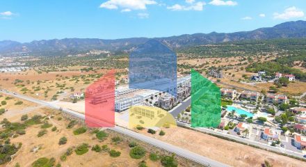 4-комнатная квартира Loft 114 м2 в красивом комплексе в Эсентепе