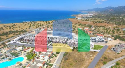 4-комнатная квартира Loft 114 м2 в красивом комплексе в Эсентепе