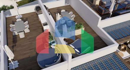 4-комнатная квартира Loft 114 м2 в красивом комплексе в Эсентепе