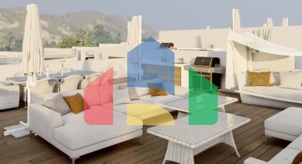 4-комнатная квартира Loft 114 м2 в красивом комплексе в Эсентепе