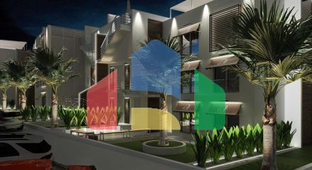 4-комнатная квартира Loft 114 м2 в красивом комплексе в Эсентепе