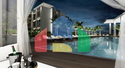 4-комнатная квартира Loft 114 м2 в красивом комплексе в Эсентепе