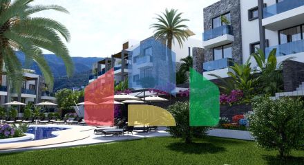 4-комнатные апартаменты 117 м2 с террасой 11 м2 с мебелью и техникой в Эсентепе