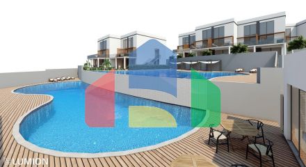 Apartment 1 + 1 (40 m2) in a luxury complex in Esentepe