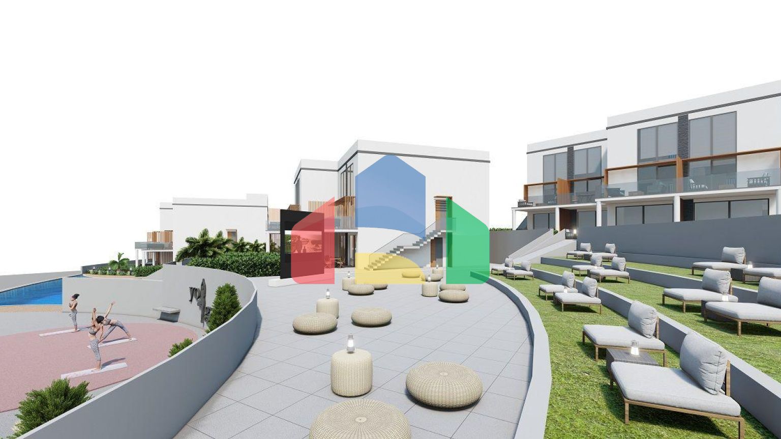 Квартира 1+1 (40 м2) в роскошном комплексе в Эсентепе