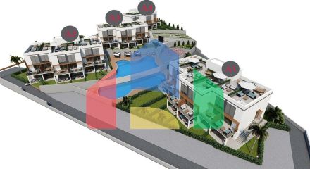 Квартира 1+1 (40 м2) в роскошном комплексе в Эсентепе