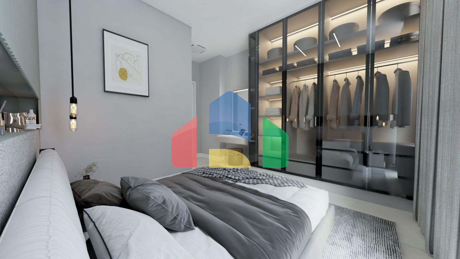 Квартира 1+1 (40 м2) в роскошном комплексе в Эсентепе