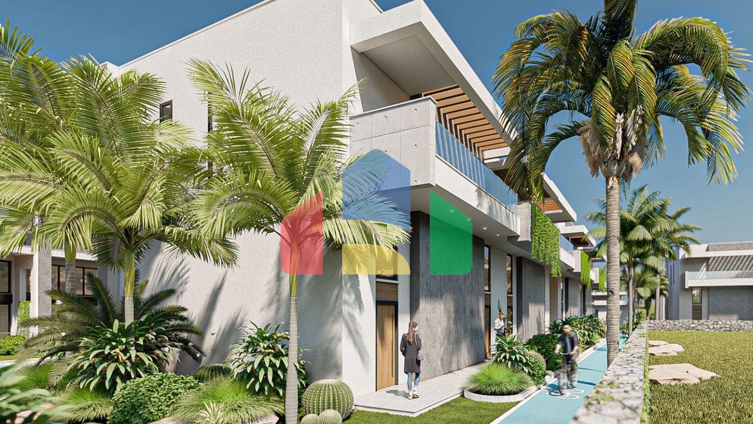 Студия Penthouse 80 м2 с большой террасой 33 м2 в красивом комплексе в Каршияке